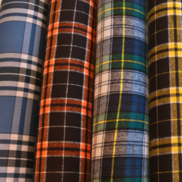 Willa Plaid Fabric Mini-Flare W/Pockets main image 1